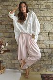 Jo Jo Quirky Classic Barrel Pant Antique Rose